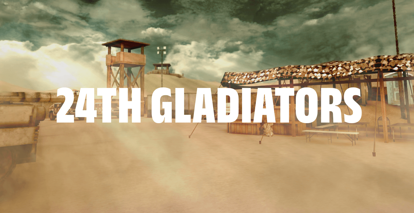 The 24th Gladiator Legion banner