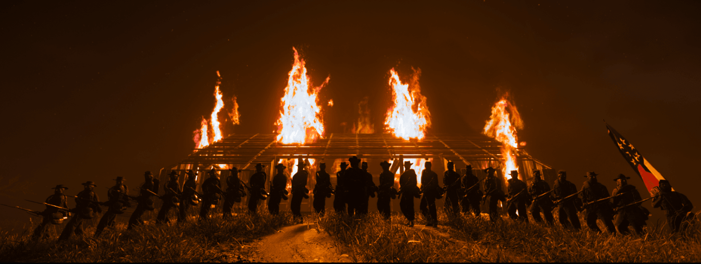 Hampton's Legion banner