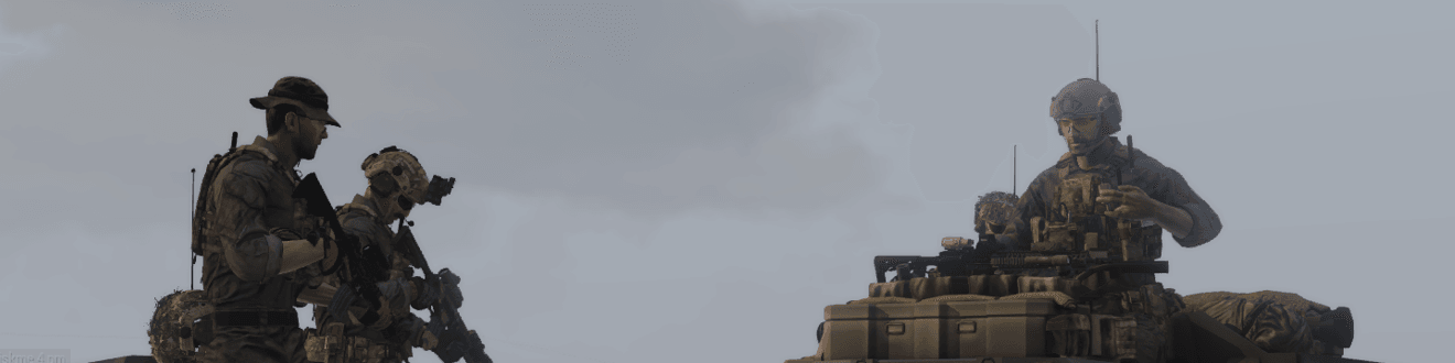 1st Rapid Response Force "Trident" Company banner