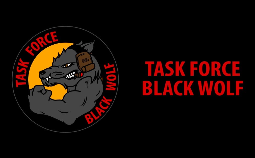 TASK FORCE BLACK WOLF banner