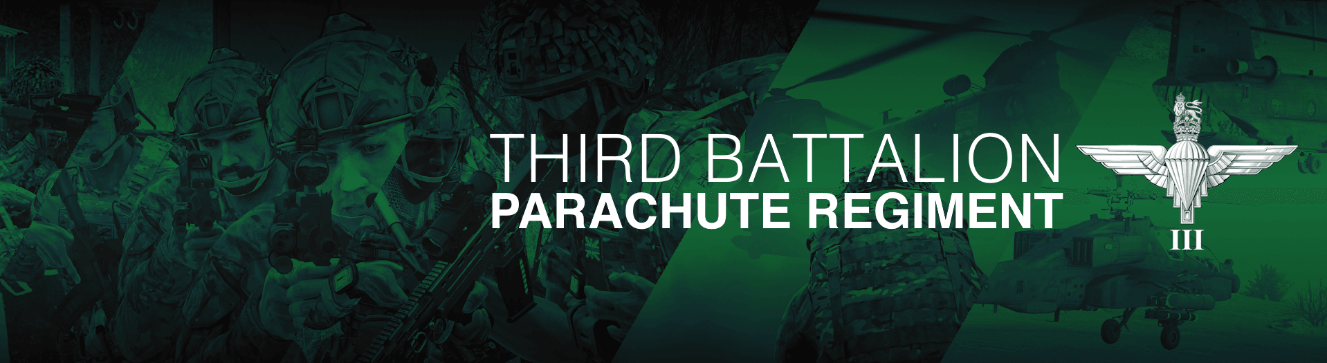 Third Battalion Parachute Regiment MILSIM banner