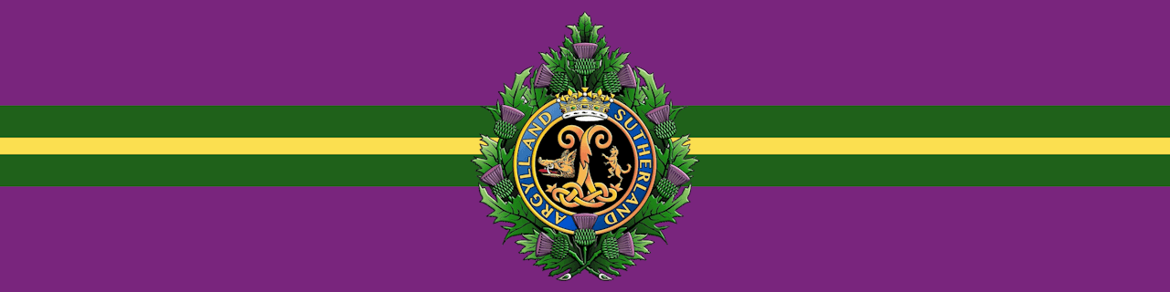 Argyll & Sutherland Highlanders | 1989 banner
