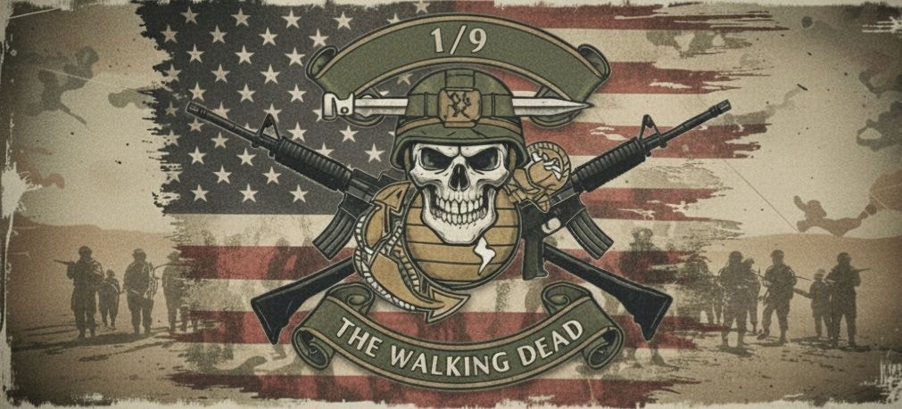 1st Battalion 9th Marines banner