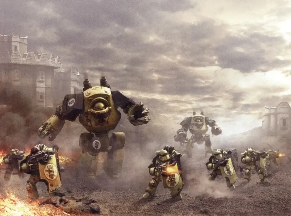 VII Legion: Imperial Fists banner