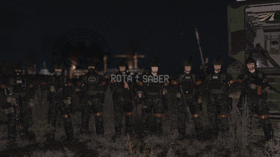 Saber CO. Chernarussian Defence Forces/CDF banner