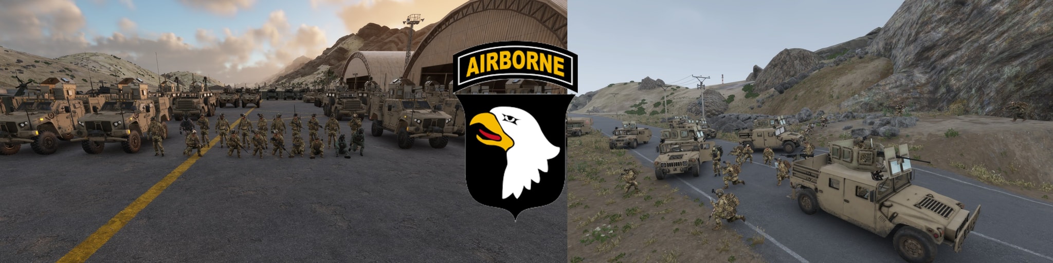 101st Airborne Division 18AX banner