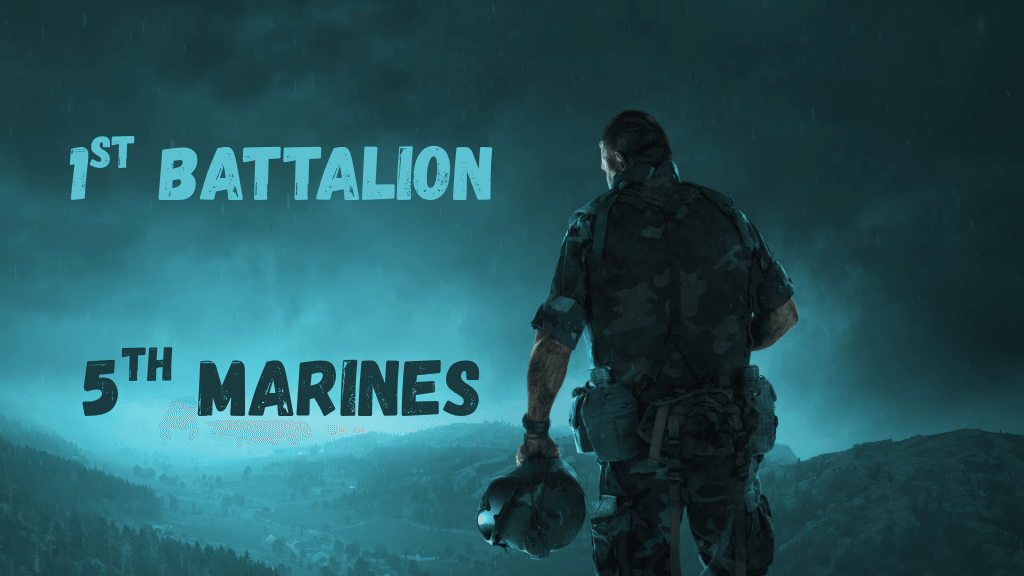 1st/5th Marines banner