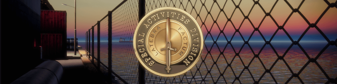 Special Activities Division banner