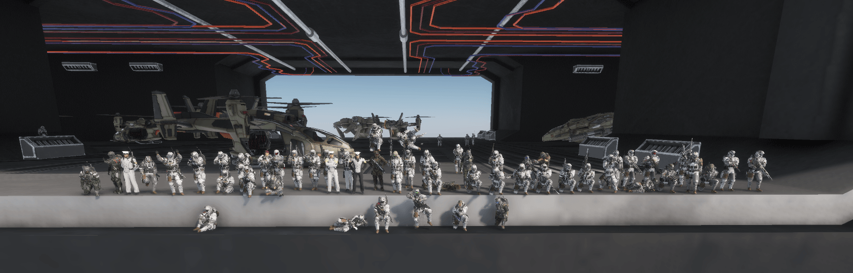 U.N.S.C. Operation Daybreak banner