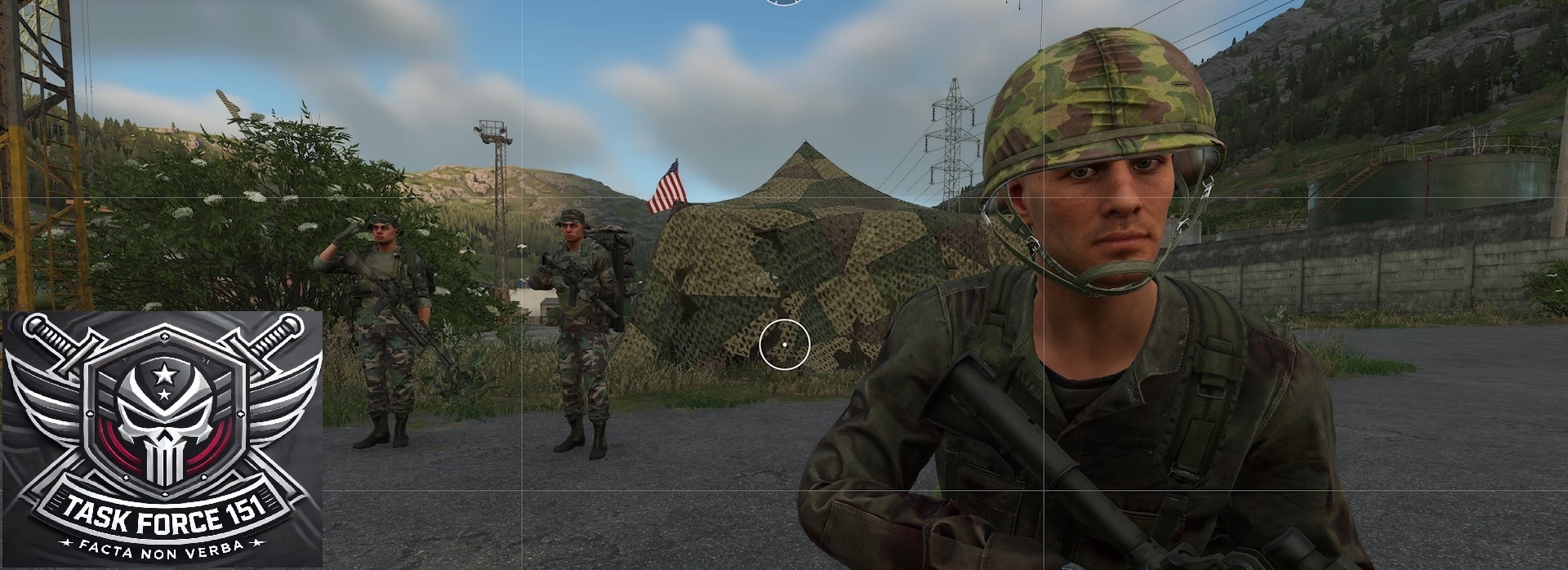 Task Force 151 banner