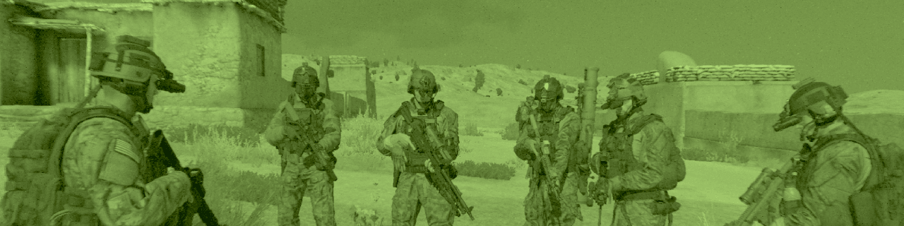 75th 1st Battalion Alpha Company banner