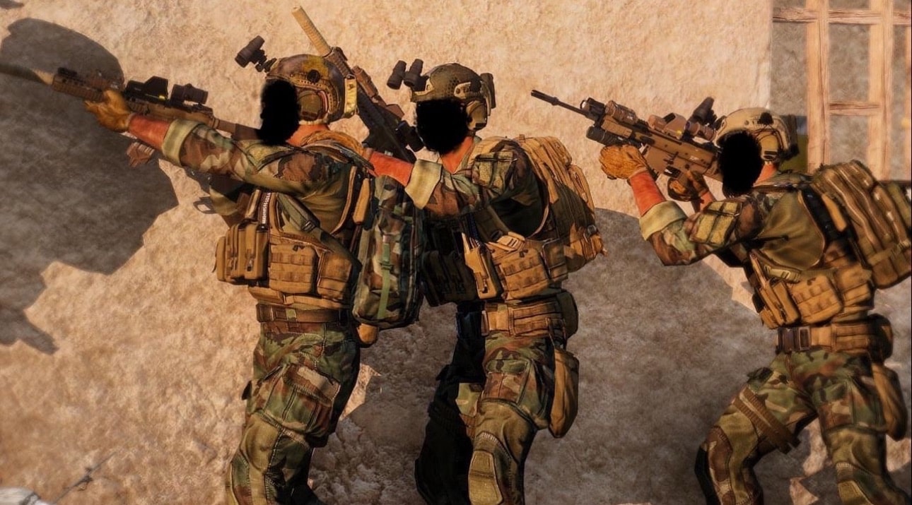 Delta Co. 1st MRB banner