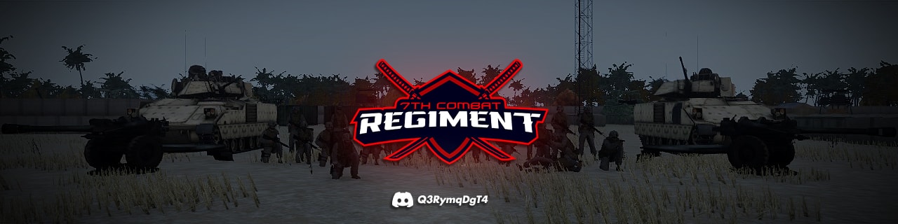 7th Combat Regiment banner