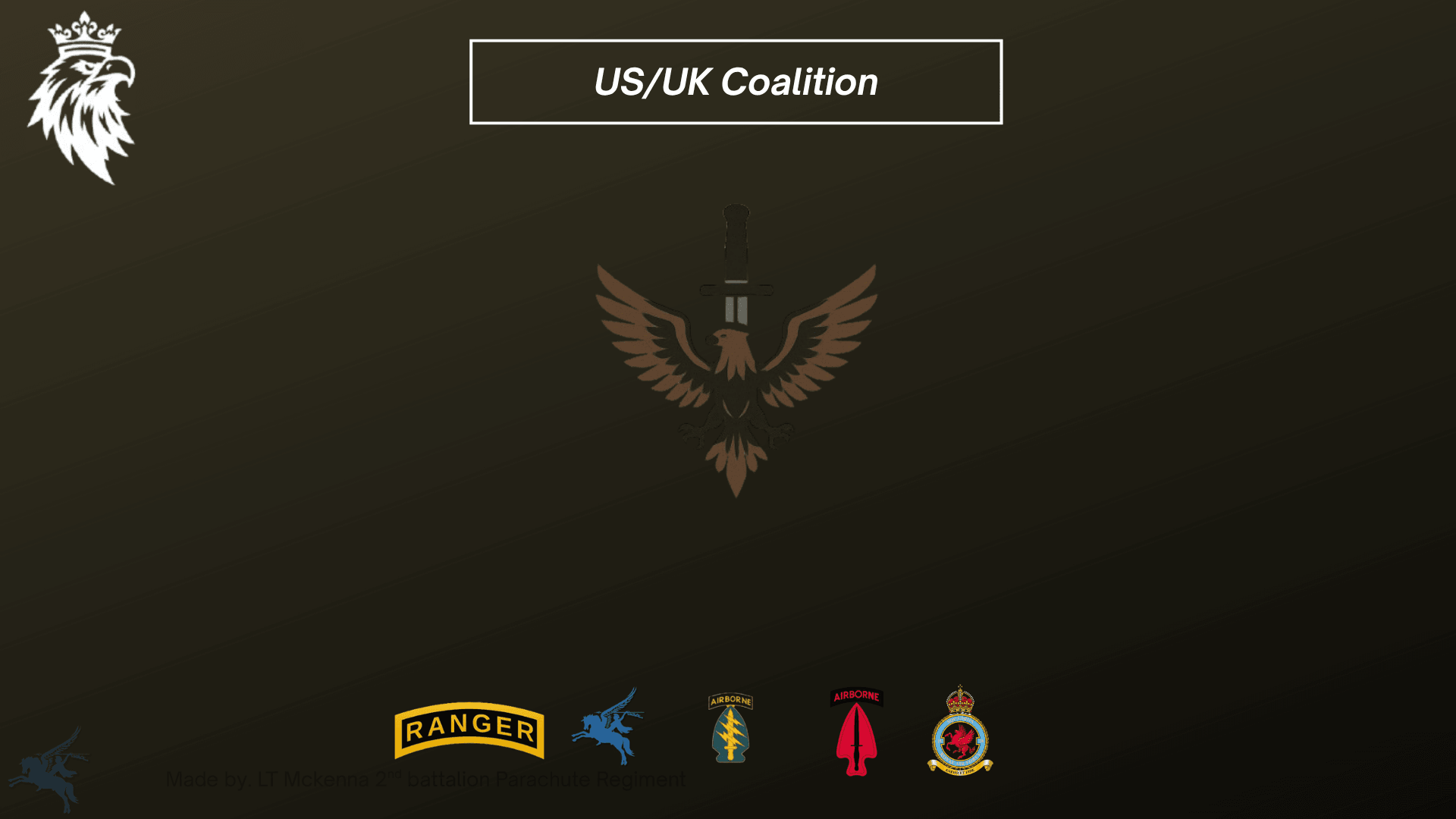 United Front Coalition banner