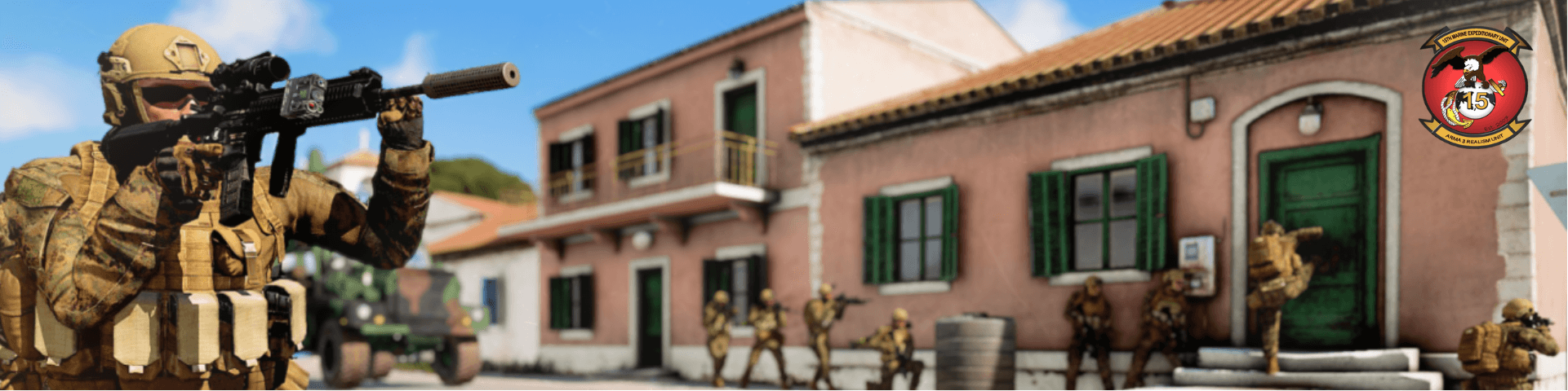 15th Marine Expeditionary Unit Realism Unit banner