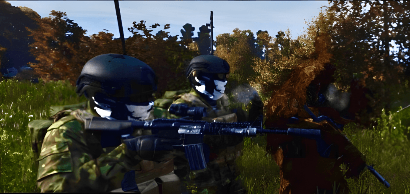 The GHOST Militia banner