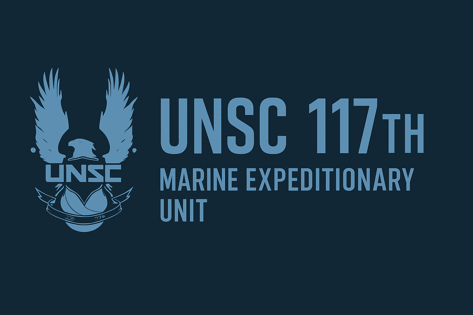 UNSC 117th Marine Expeditionary Unit banner