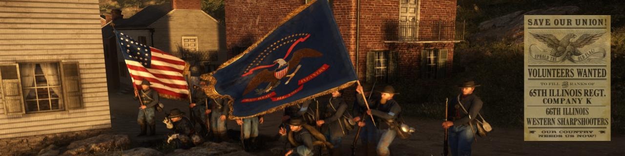 65th Illinois banner