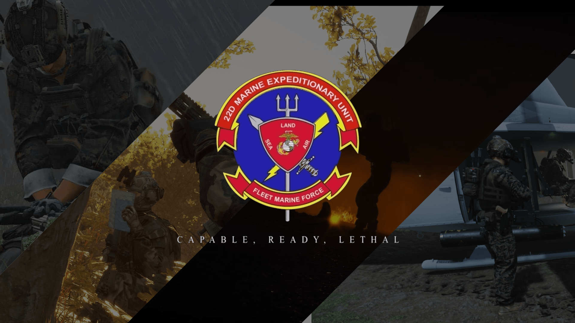 22nd Marine Expeditionary Unit [SOC] banner