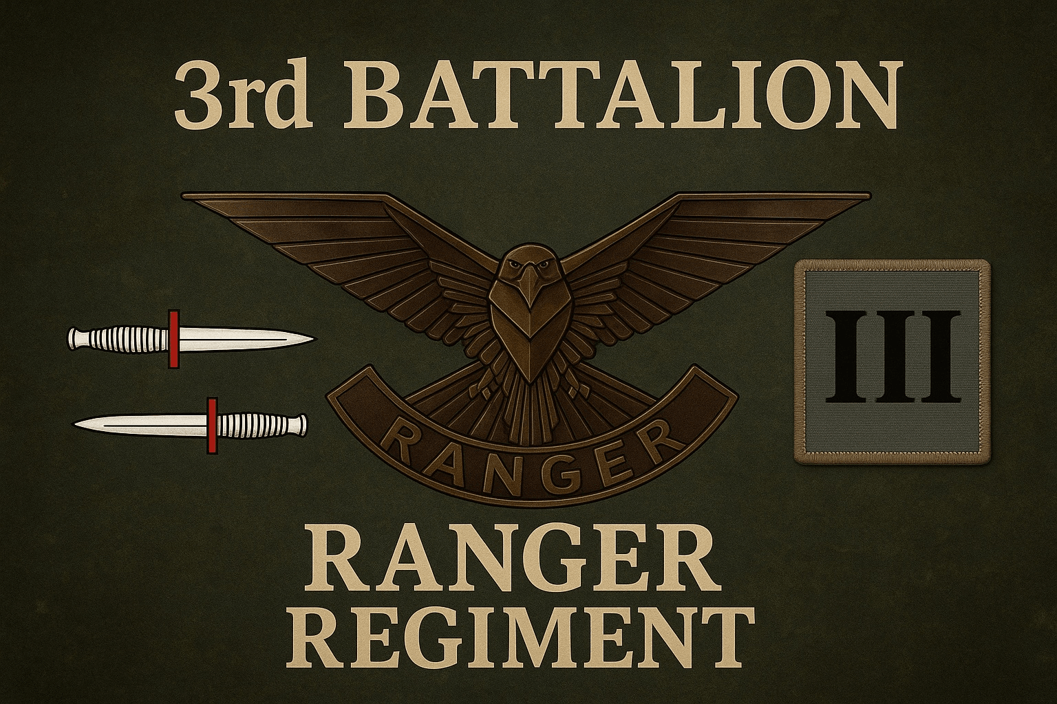 [UK] 3rd Battalion, Ranger Regiment banner