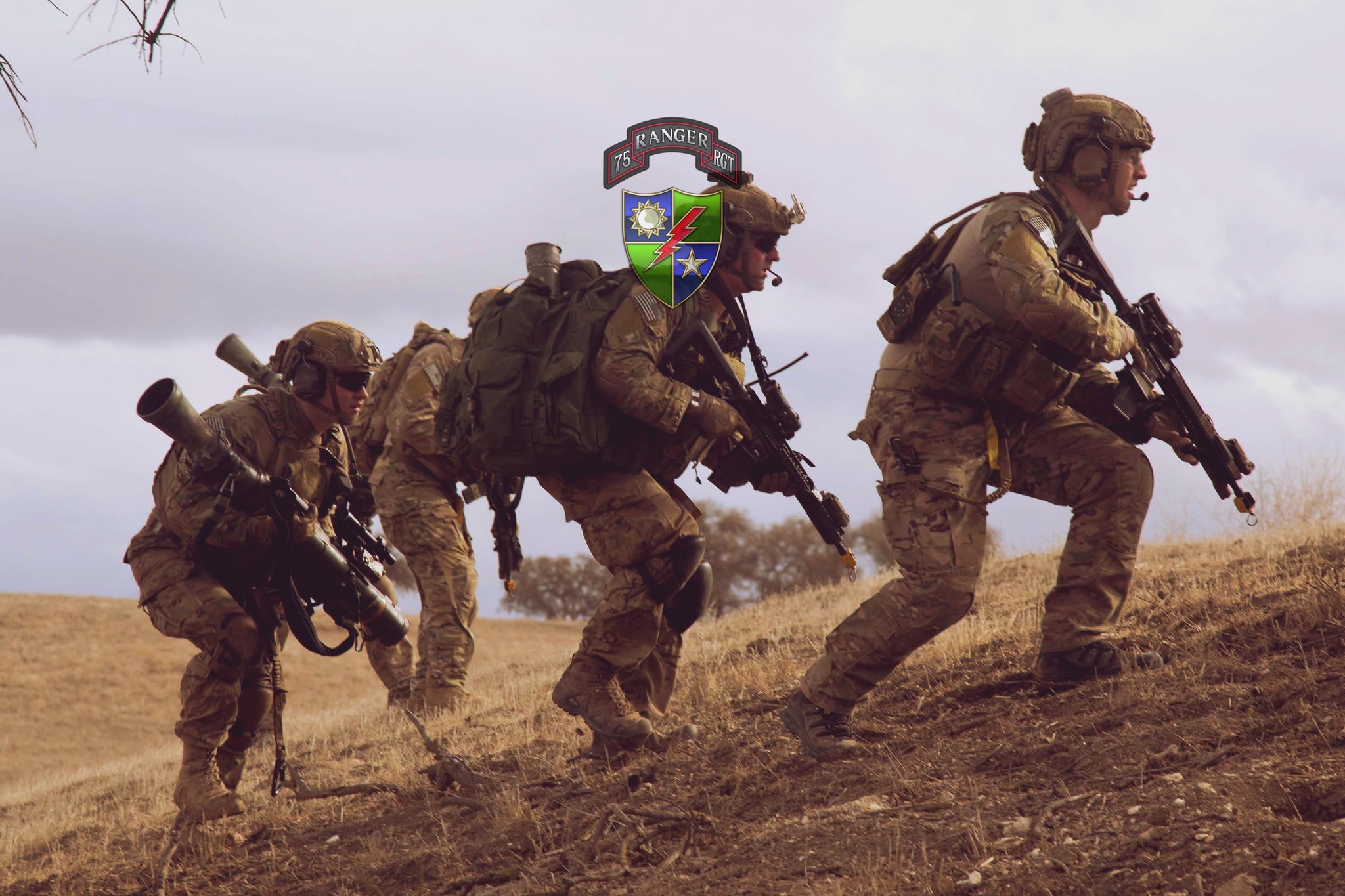 Tactical Combat Gaming's 75th Ranger Regiment banner