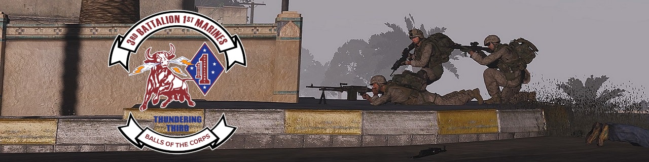 3rd Battalion, 1st Marines | 2000's USMC banner