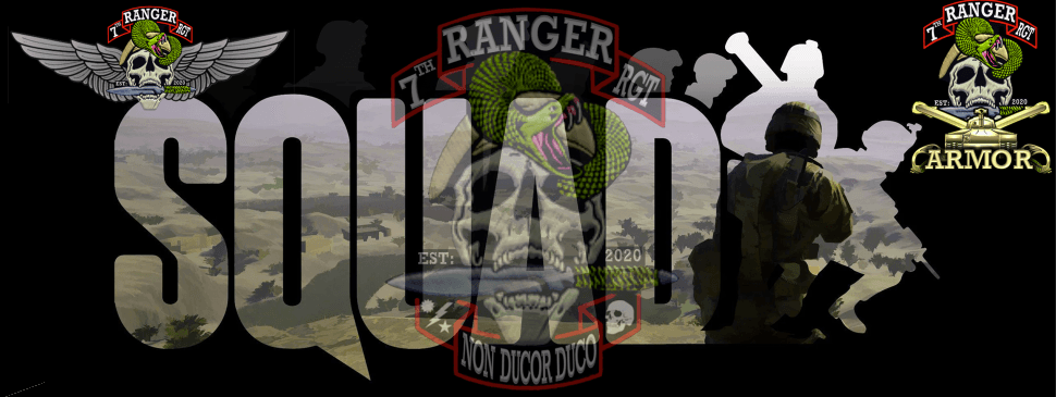 7th Rangers Regiment banner