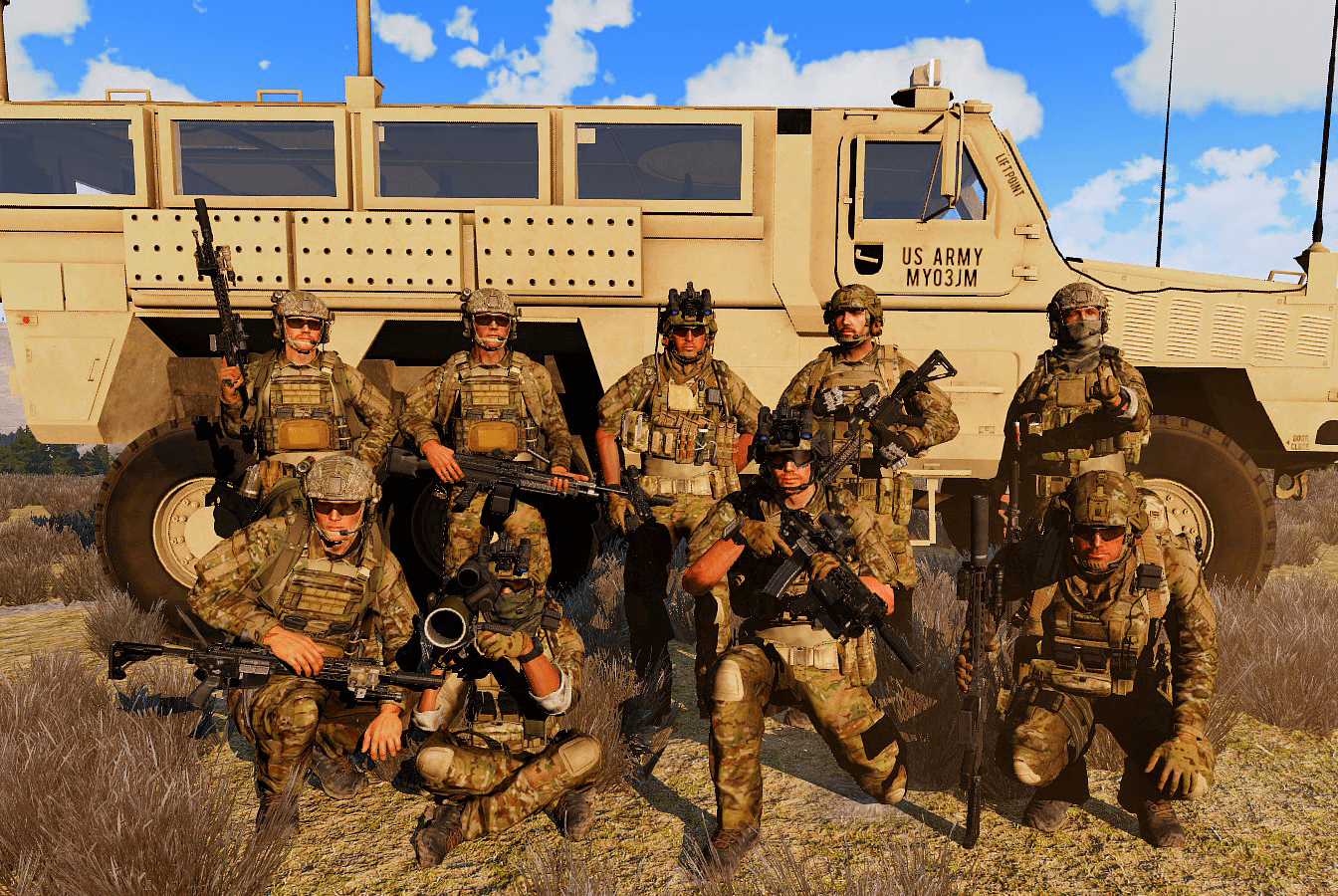 44th Airborne Rangers banner