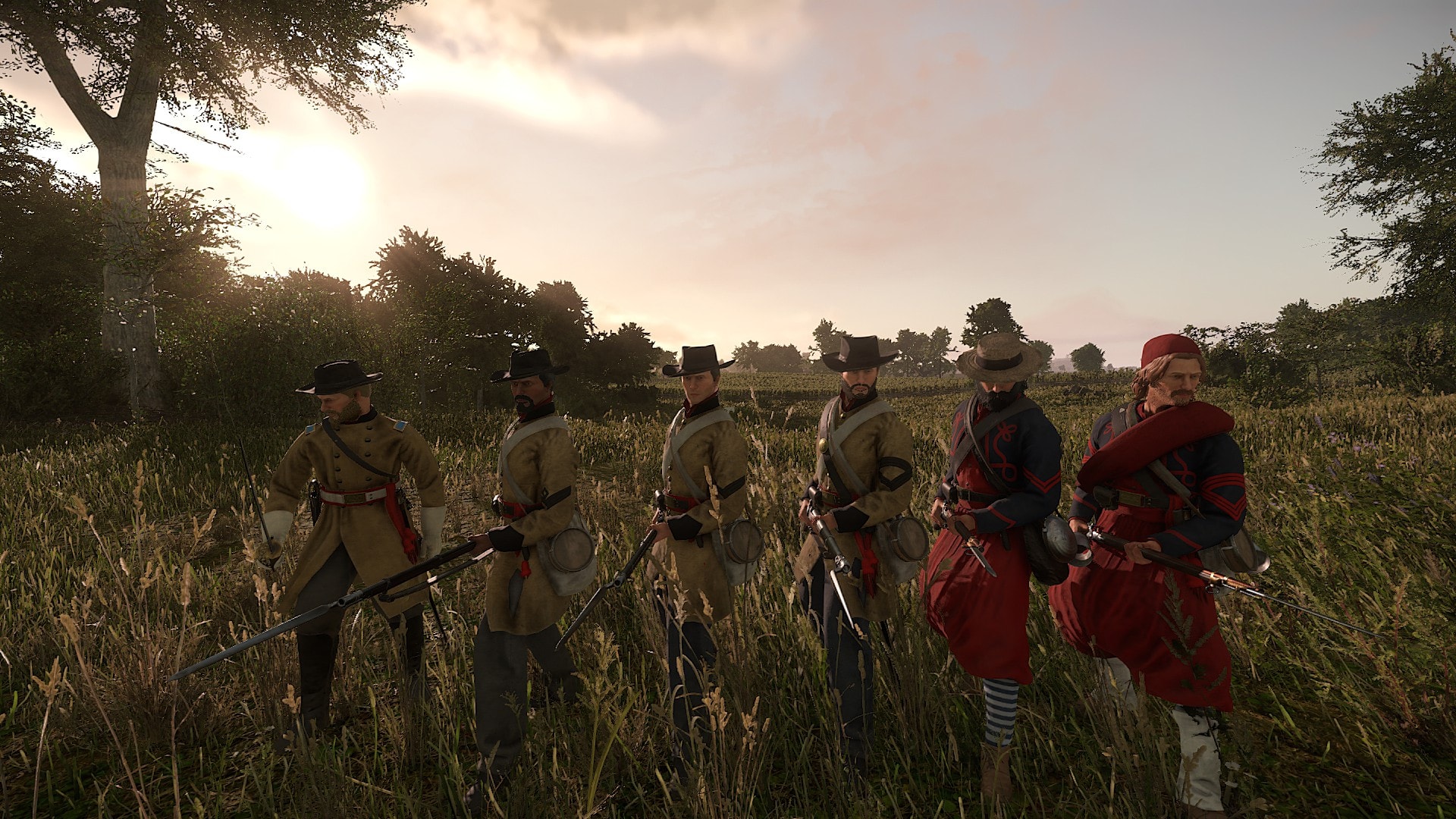 Evans' Independent Brigade banner