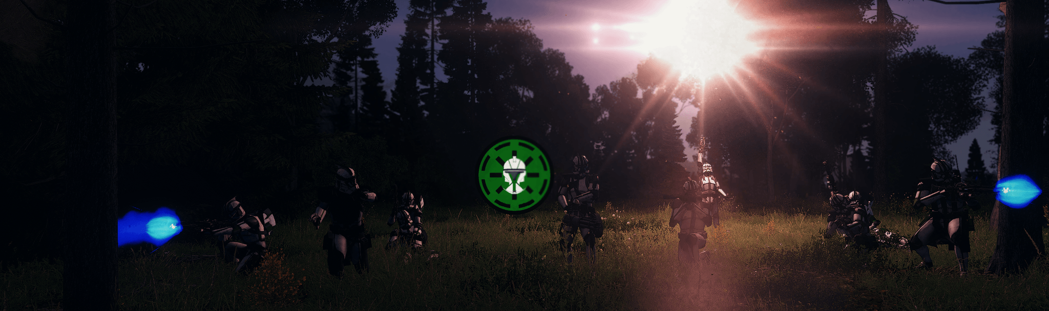 442nd Siege Battalion banner