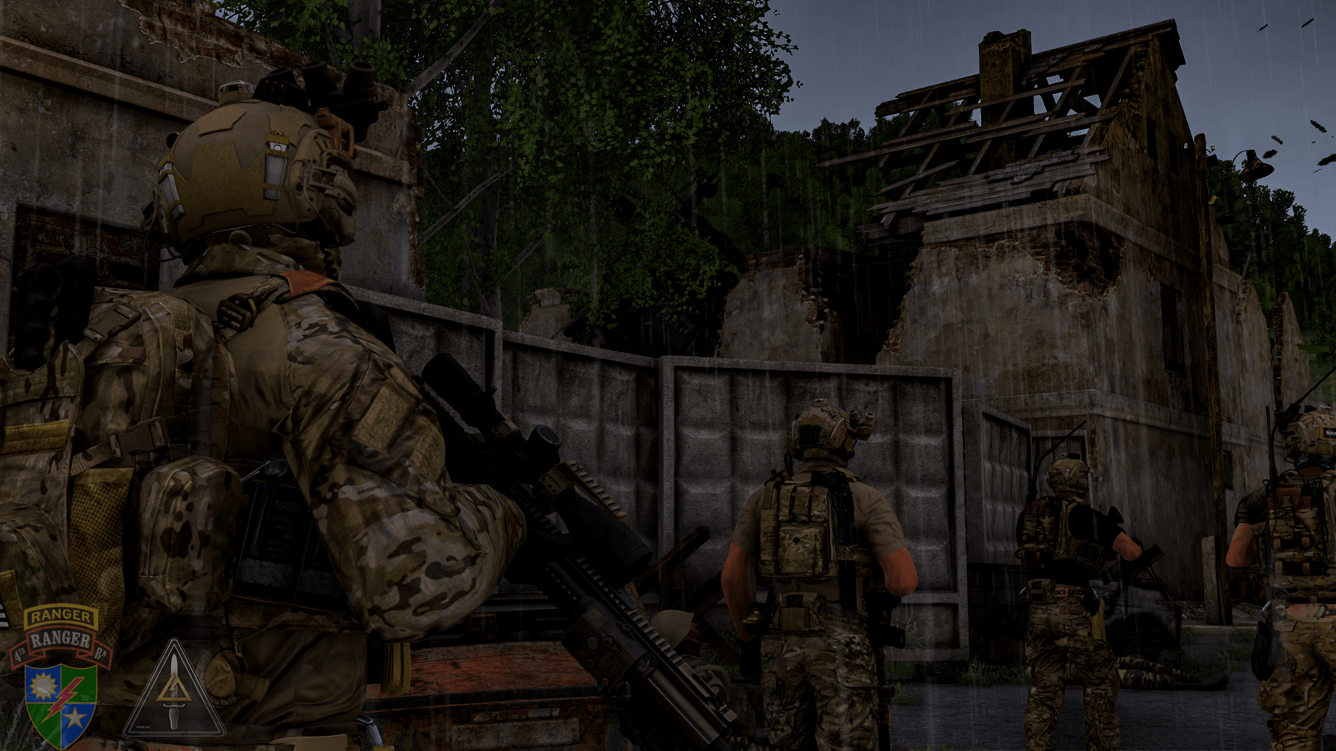 4th Battalion 75th Ranger Regiment banner