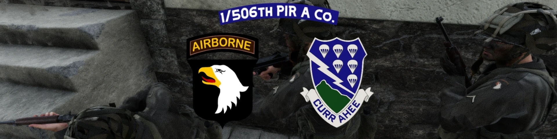 1/506th PIR A Co. | WW2 Milsim banner