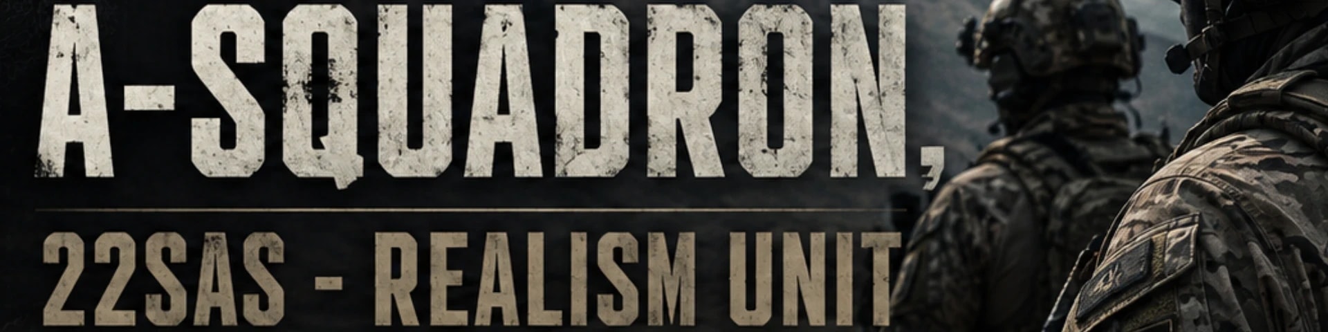 A-Squadron, 22SAS - Realism Unit banner