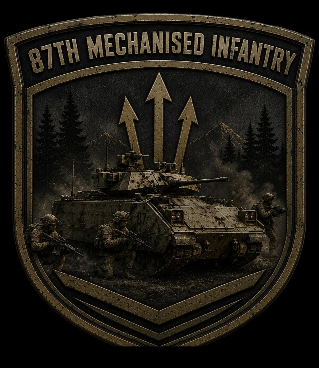 87th Mechanised Infantry insignia