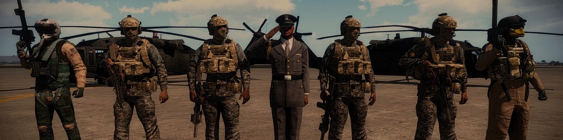 Unidad 82° "Halcon" banner