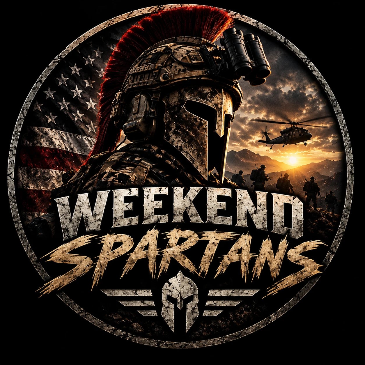 Weekend Spartans insignia