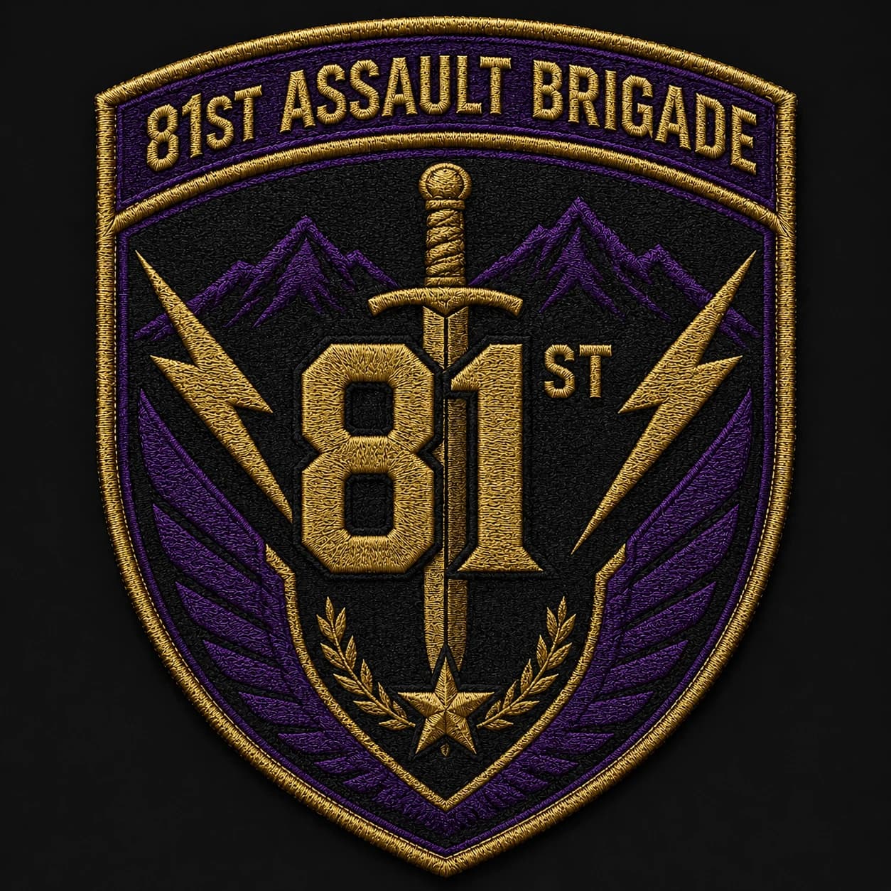 81st Assault Brigade insignia