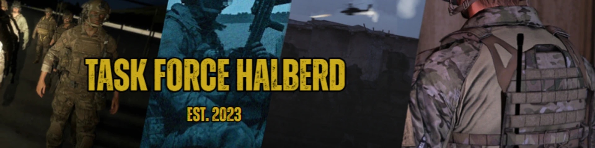 Task Force Halberd banner