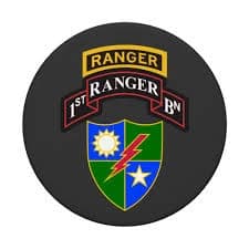 1st Platoon, Alpha Company, 1-75th Ranger Regiment insignia