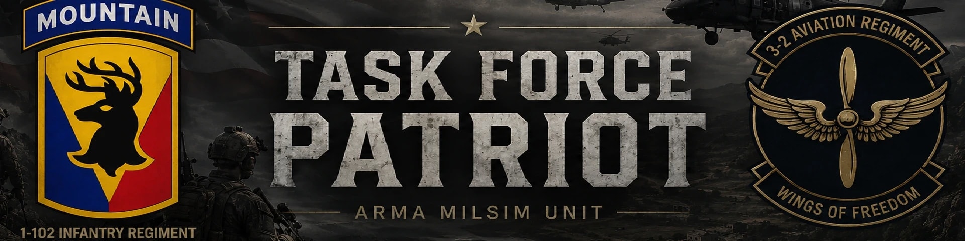 TF Patriot banner
