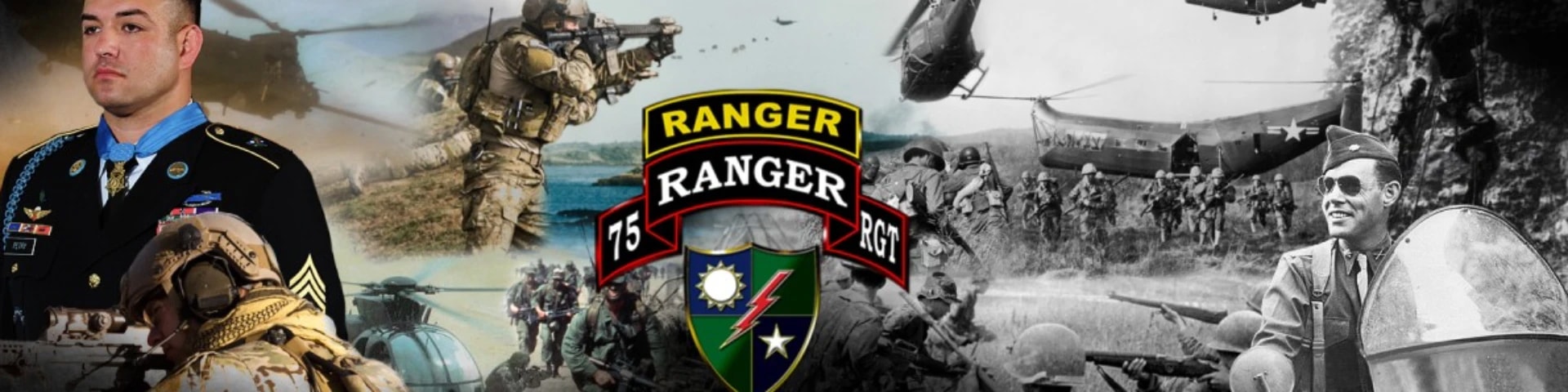 75th Ranger Regiment 1st Battalion banner