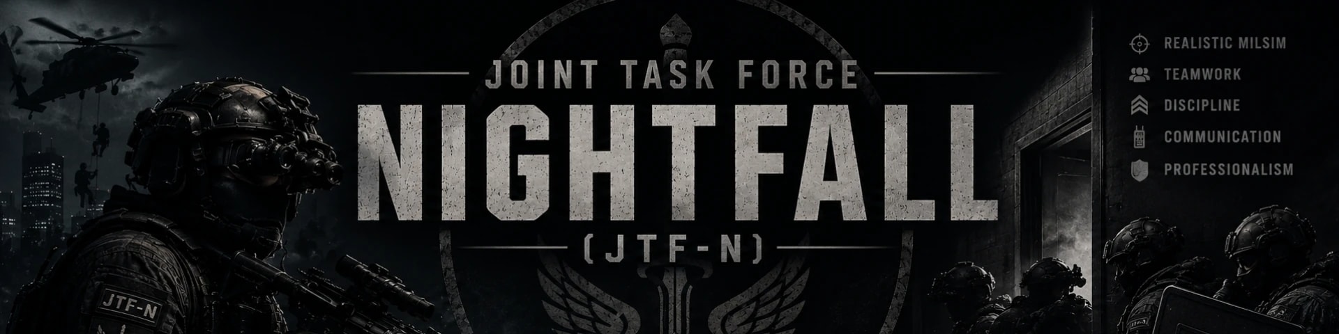 Joint Task Force Nightfall banner