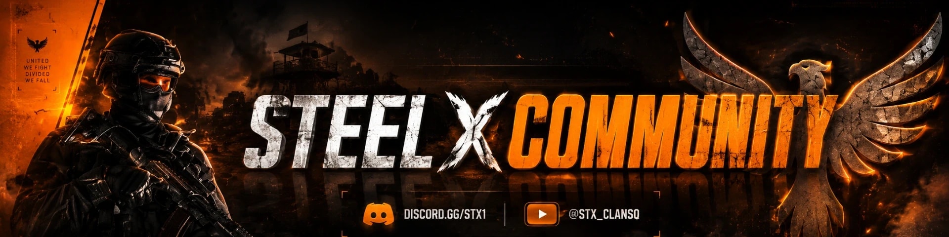 STEEL X Community banner