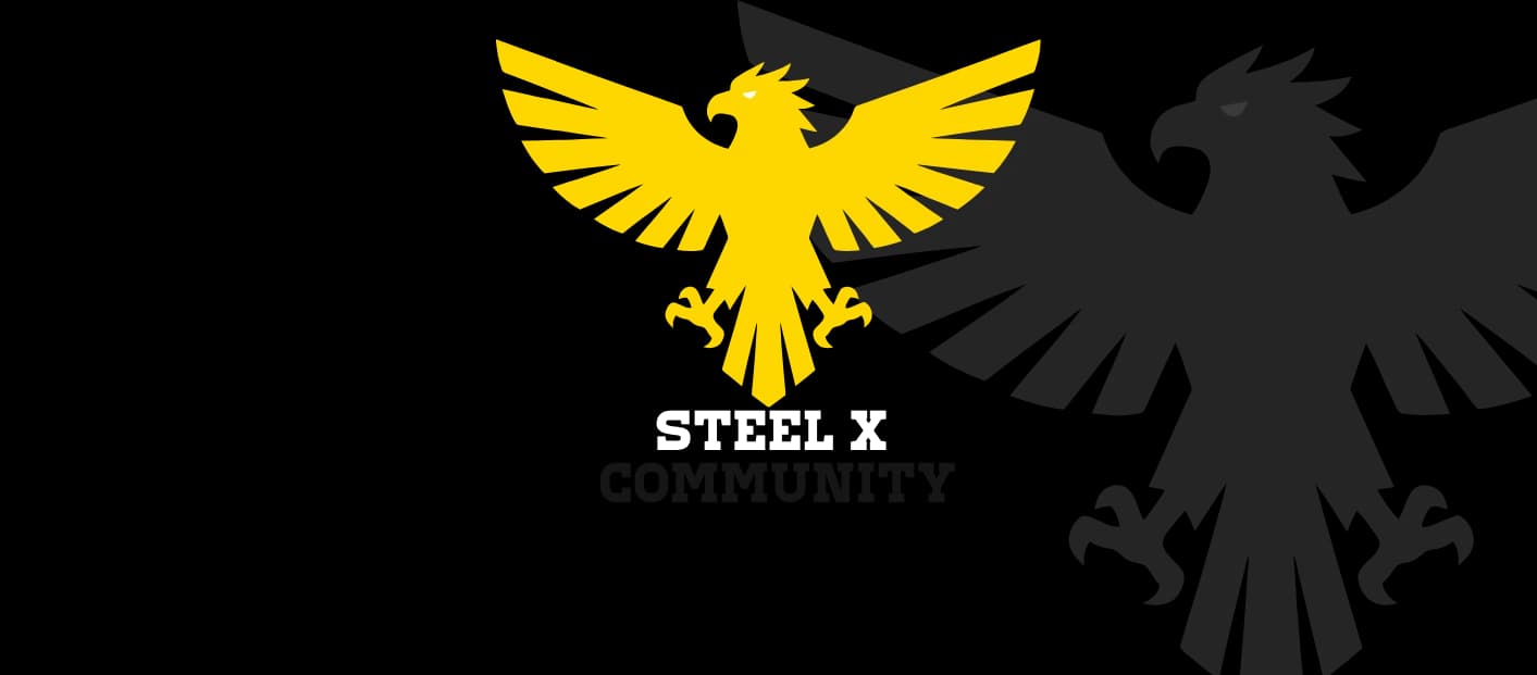 STEEL X Community insignia