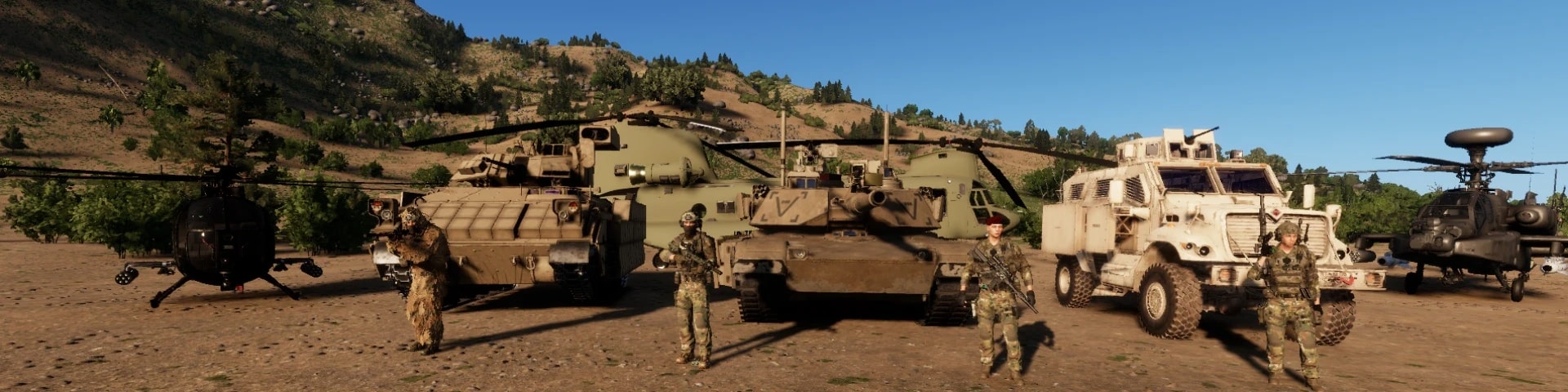 The 11th Airborne Division banner