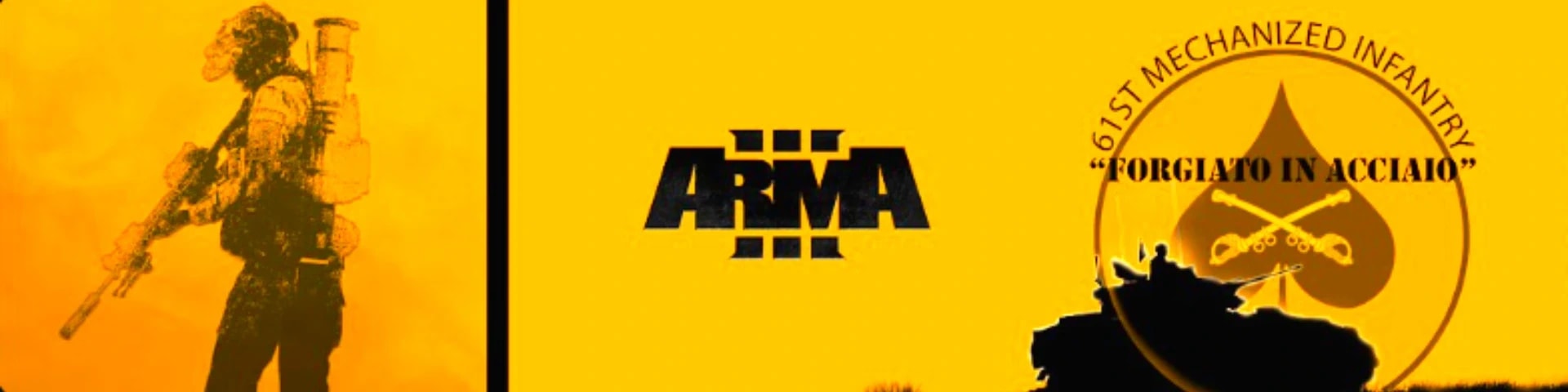 61st Mechanized Infantry Battalion banner