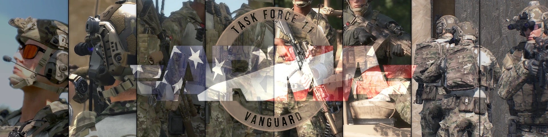 Task Force Vanguard banner