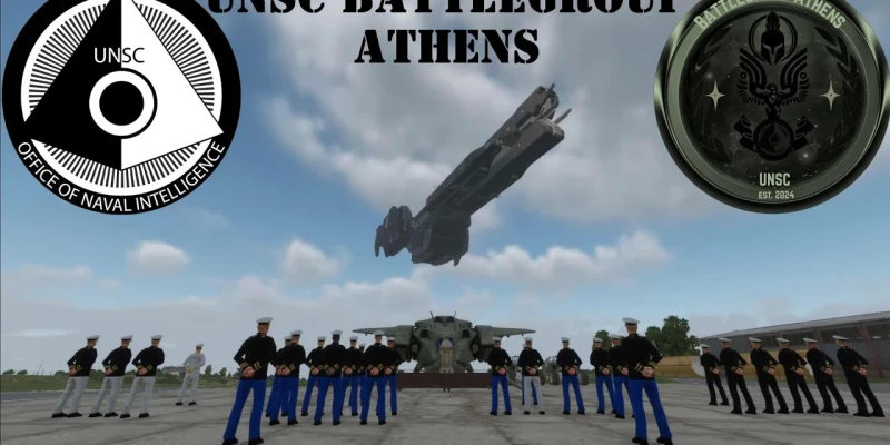 UNSC Battlegroup Athens banner