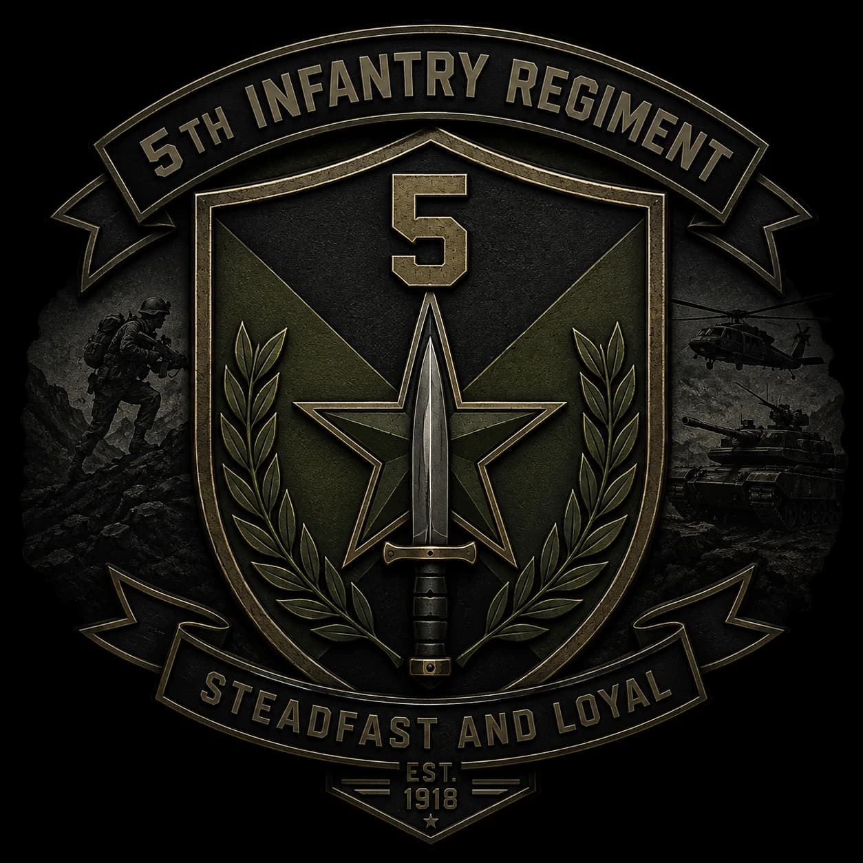 5th Infantry Regiment insignia
