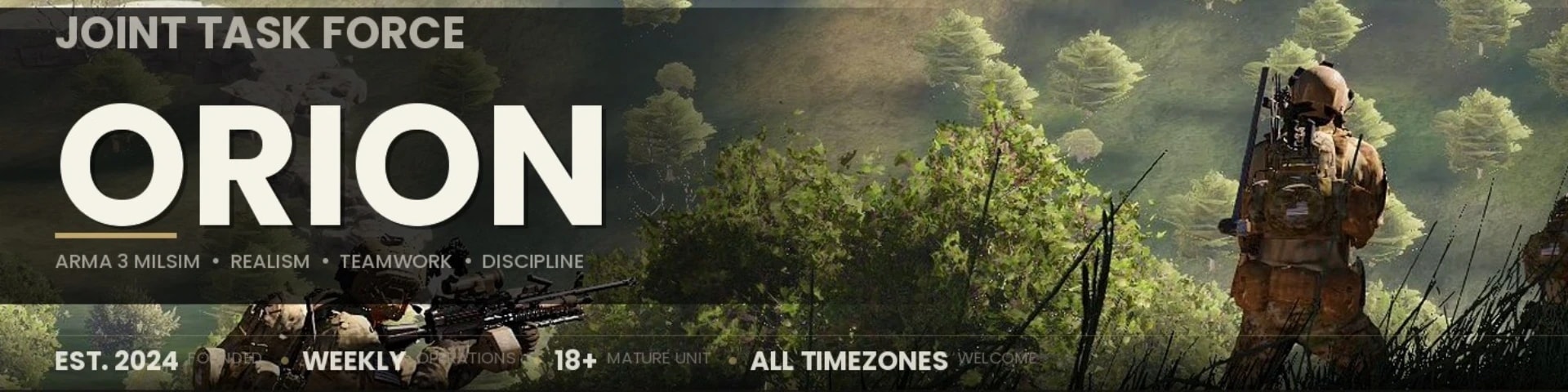 JTF ORION banner
